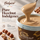 Belgico Hazelnut Cream — 8.8 lb (4 kg) Bucket