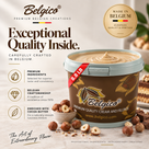 Belgico Hazelnut Cream — 8.8 lb (4 kg) Bucket