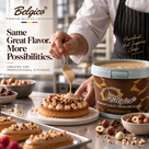 Belgico Hazelnut Cream — 8.8 lb (4 kg) Bucket