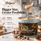 Belgico Hazelnut Cream — 8.8 lb (4 kg) Bucket