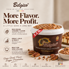 Belgico Pecan Crunch Caramel Sauce — 5.5 lb Bucket