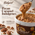 Belgico Pecan Crunch Caramel Sauce — 5.5 lb Bucket
