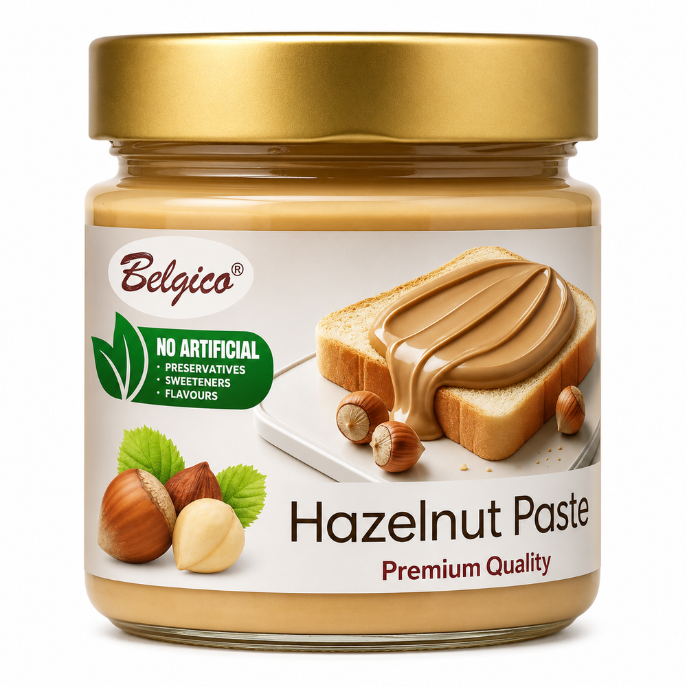 Belgico Hazelnut Cream — 7 oz Jar