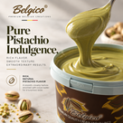 Belgico Pistachio Cream — 8.8 lb (4 kg) Bucket