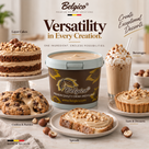 Belgico Hazelnut Cream — 8.8 lb (4 kg) Bucket