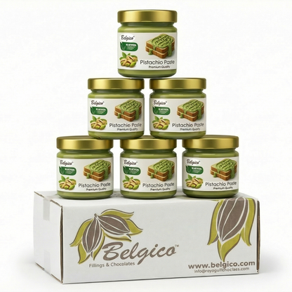Belgico Pistachio Paste – Premium Pistachio Cream Jar 7oz