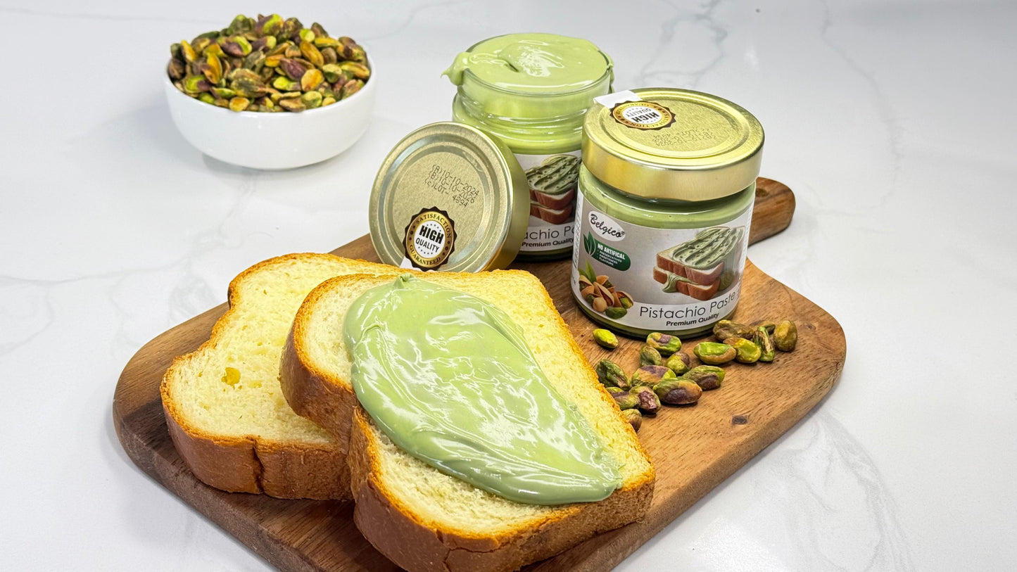 Belgico Pistachio Paste premium Quality  whole sale box