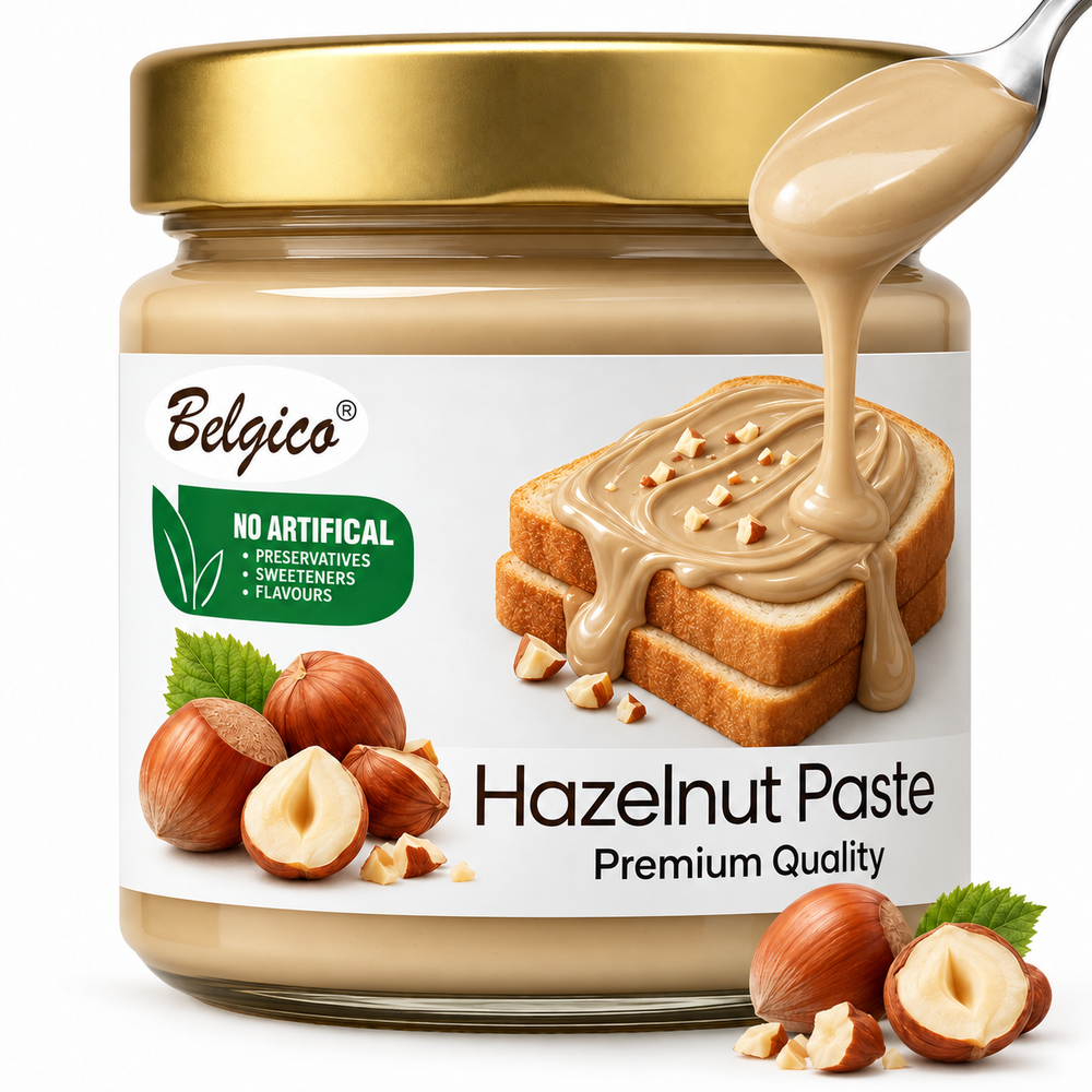 Belgico Hazelnut Cream — 7 oz Jar
